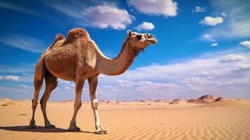 AI generated camel high quality image photo