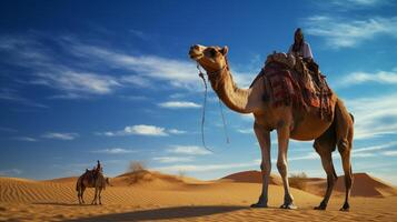 AI generated camel high quality image photo