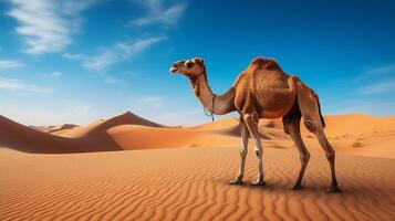 AI generated camel high quality image photo