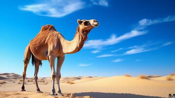 AI generated camel high quality image photo