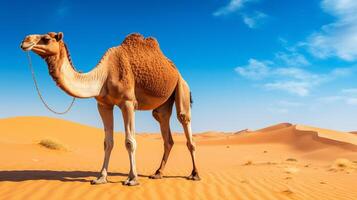 AI generated camel high quality image photo