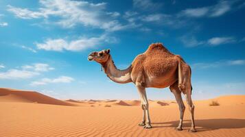 AI generated camel high quality image photo