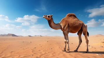 AI generated camel high quality image photo