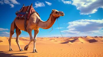 AI generated camel high quality image photo