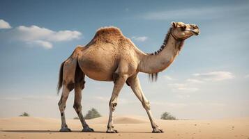 AI generated camel high quality image photo