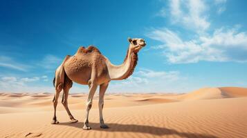 AI generated camel high quality image photo