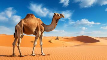 AI generated camel high quality image photo