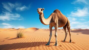 AI generated camel high quality image photo