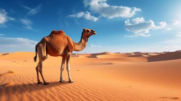 AI generated camel high quality image photo