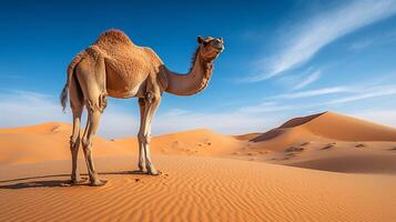 AI generated camel high quality image photo