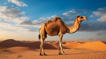 AI generated camel high quality image photo