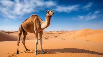 AI generated camel high quality image photo