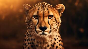 AI generated cheetah high quality image photo