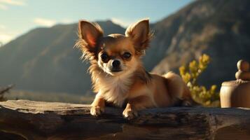 AI generated chihuahua high quality image photo