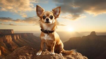 AI generated chihuahua high quality image photo