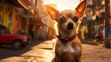 AI generated chihuahua high quality image photo