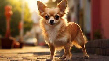 AI generated chihuahua high quality image photo