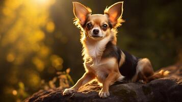 AI generated chihuahua high quality image photo