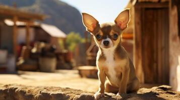 AI generated chihuahua high quality image photo