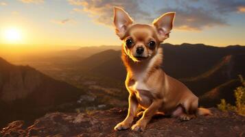 AI generated chihuahua high quality image photo