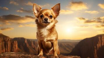 AI generated chihuahua high quality image photo