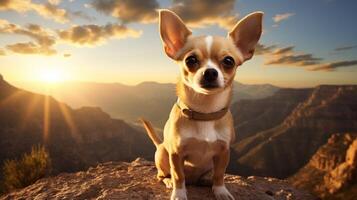 AI generated chihuahua high quality image photo