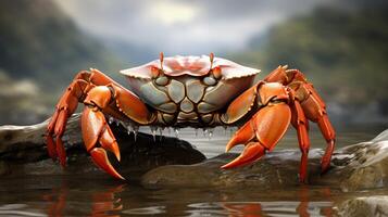 AI generated crab high quality image photo