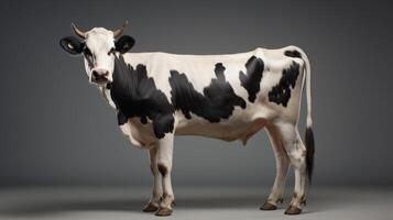 AI generated cow high quality image photo