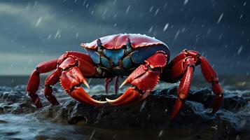 AI generated crab high quality image photo