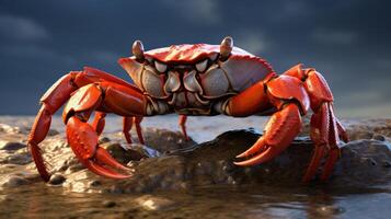 AI generated crab high quality image photo