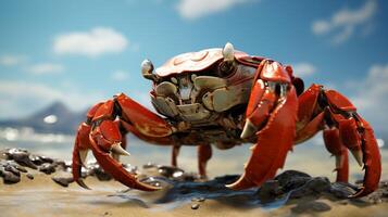 AI generated crab high quality image photo