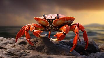 AI generated crab high quality image photo