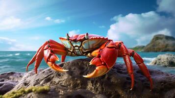 AI generated crab high quality image photo