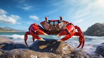 AI generated crab high quality image photo