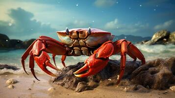 AI generated crab high quality image photo