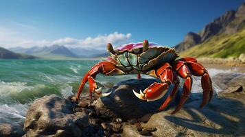 AI generated crab high quality image photo