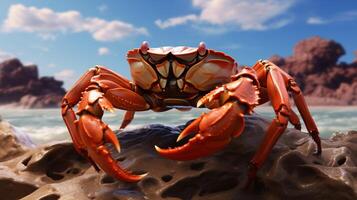 AI generated crab high quality image photo