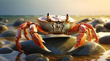 AI generated crab high quality image photo