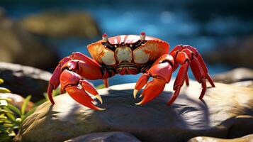 AI generated crab high quality image photo