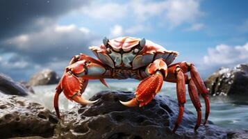 AI generated crab high quality image photo