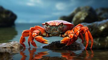 AI generated crab high quality image photo