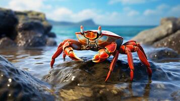 AI generated crab high quality image photo