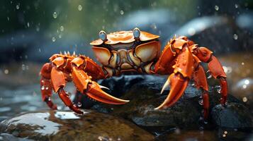 AI generated crab high quality image photo