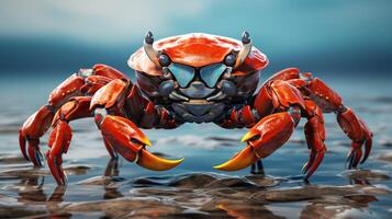 AI generated crab high quality image photo