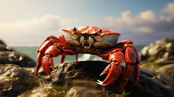 AI generated crab high quality image photo