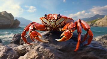 AI generated crab high quality image photo