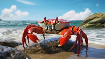 AI generated crab high quality image photo