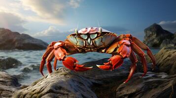 AI generated crab high quality image photo