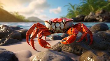 AI generated crab high quality image photo