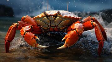 AI generated crab high quality image photo